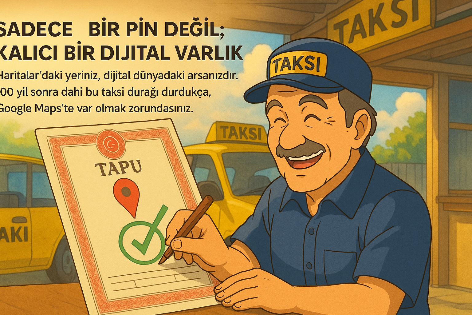 Google Haritalar Taksi Ekleme görseli