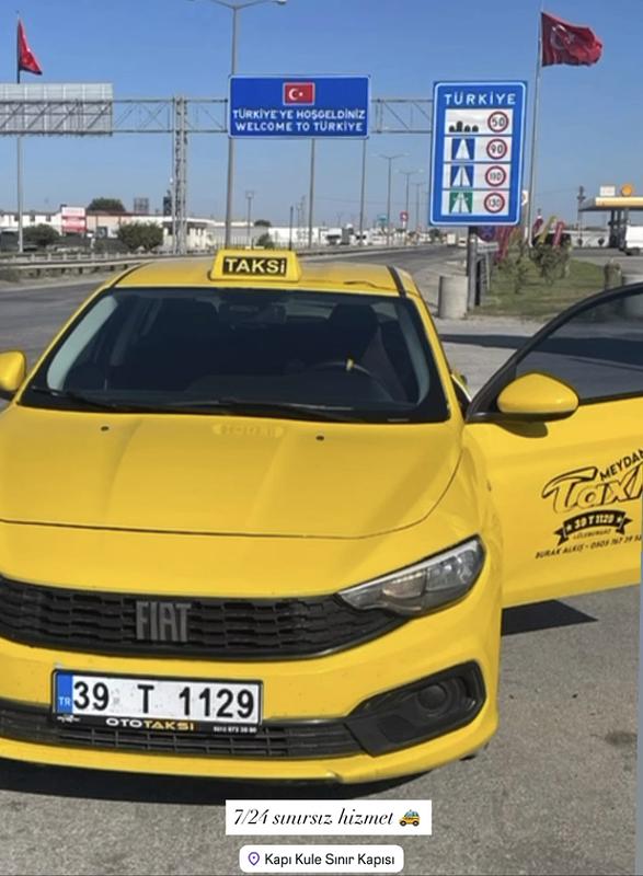 Lüleburgaz Taksi, 39T1129 plakalı sarı Fiat  Egea - Fotoğraf 1