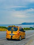 Midyat Taksi, 47T3033 plakalı beyaz Ford Courier - Fotoğraf 3