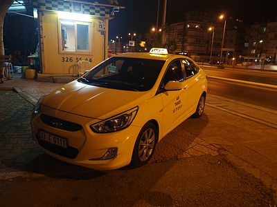 Mersin Taksi, Hyundai Accent blue - 33T0111 - Resim 1
