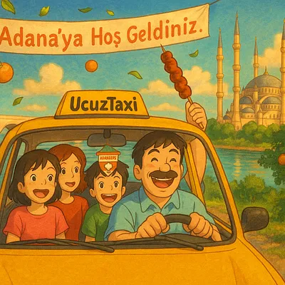 Adana, Adana taksi durakları