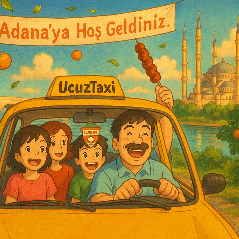 Adana, Adana taksi durakları