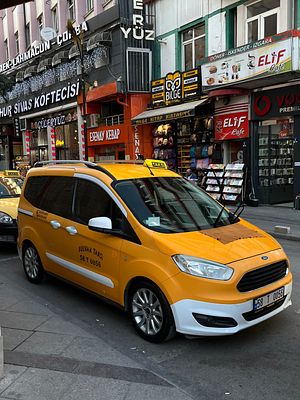 Sivas Taksi, Ford  Tourneo courier - 58T0056 - Resim 1