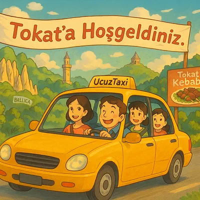 Tokat, Tokat taksi durakları