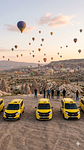 Avanos Taksi, 50T0902 plakalı sari Dacia Lodgy - Fotoğraf 3