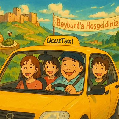 Bayburt, Bayburt taksi durakları